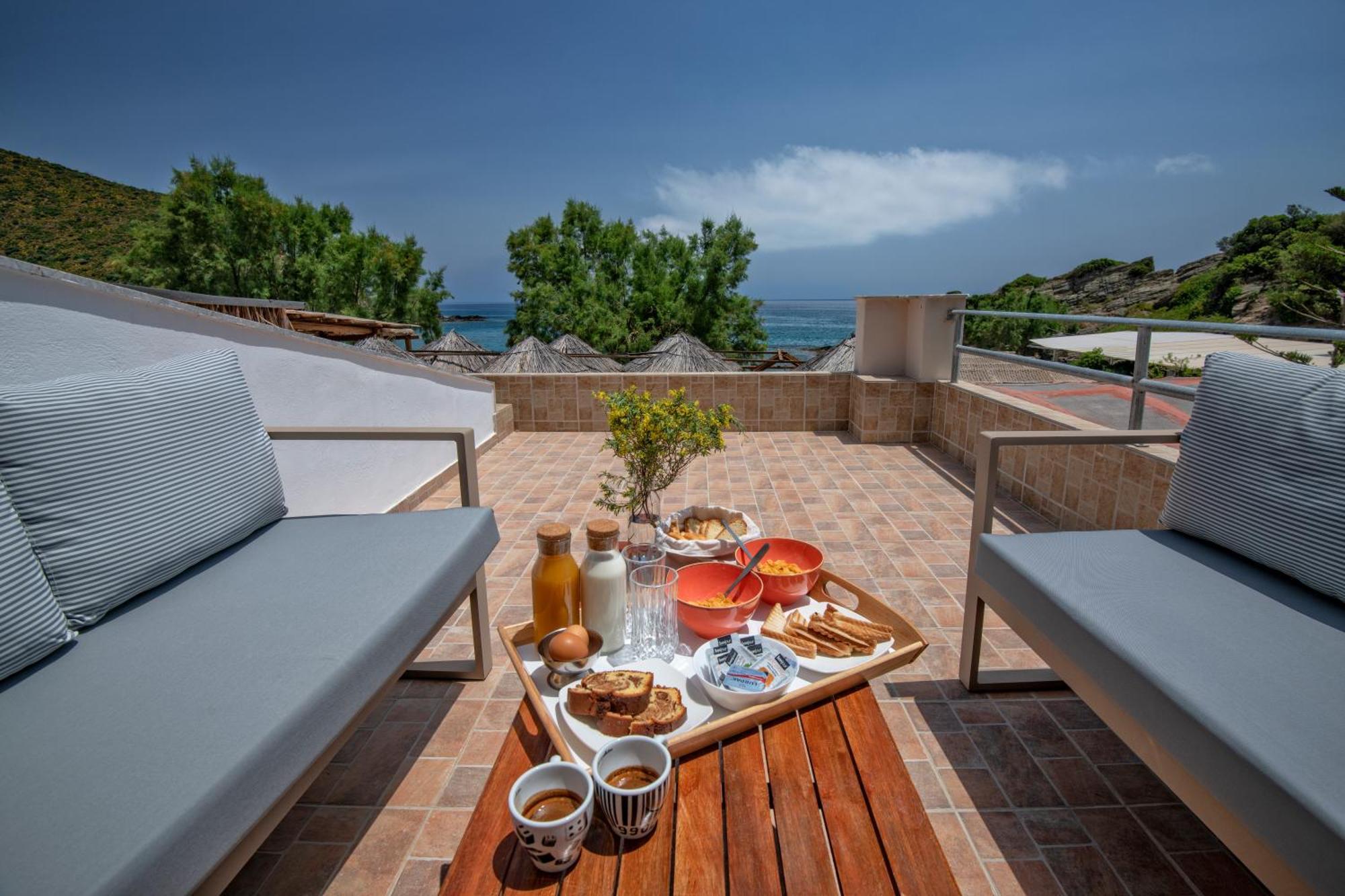 Puerto Seaside Rooms Akhladherí 外观 照片